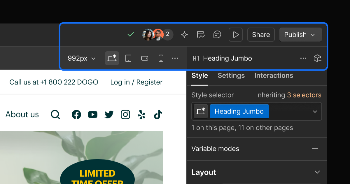 Updates to in-product navigation